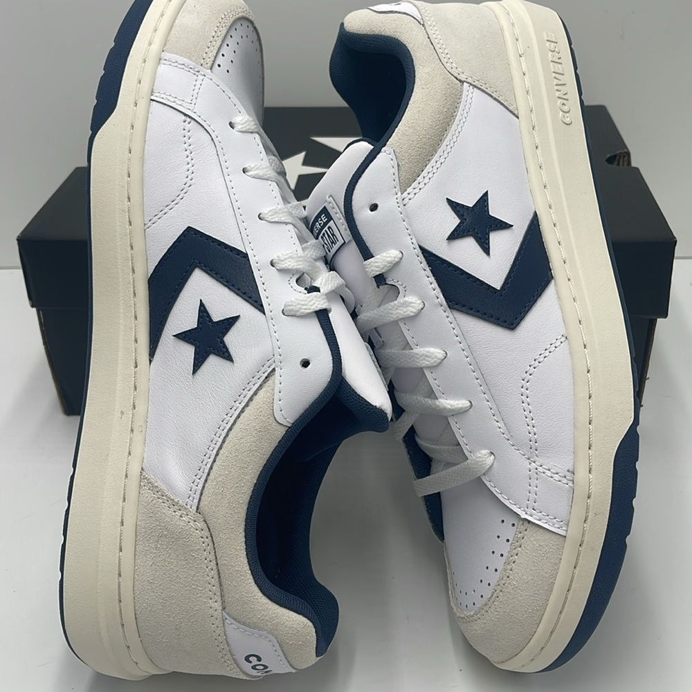 Converse Men’s Sneakers A10124C
PRO BLAZE CLASSIC OX WHITE/NAVY/VAPOROUS GRAY - Picture 11 of 16